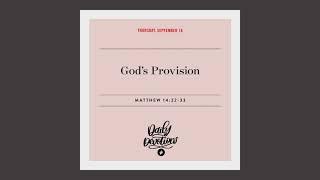 God’s Provision – Daily Devotional