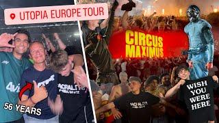 FRONT ROW + FIRST STOP Travis Scott Utopia Tour Europe Vlog | Jan
