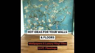 Hot ideas for your walls and floors.