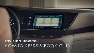 Explore the Reese’s Book Club In-Vehicle App | Buick Envision How-To Videos