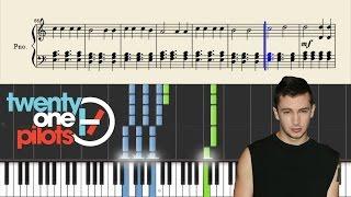 twenty one pilots: Ruby - Piano Tutorial + Sheets