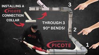 Picote Connection Collar 2.0 demo through 3 bends of 90°