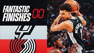 Final 6:27 WILD ENDING Spurs at Trail Blazers | December 13, 2024