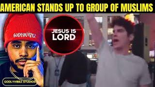 Man yells “Jesus is Lord” among group of Muslims in New York City