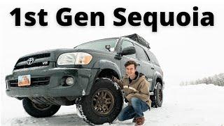 HOW TO FIT 33 INCH TIRES | 1st Gen Toyota Sequoia | Lift and Offset | Budget Overland