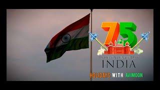 India is celebrating 75 years of Independence.. jay Hind ..