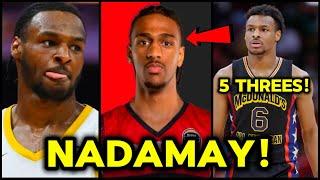 NALOKO NA! 2nd Over-all Pick, Nada-damay kay Bronny James Hate-Issue!