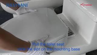 Installation Video of NS100 NAVISANI Toilet Seat