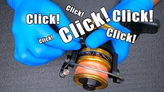 How To FIX the CLICK! Fishing Reel Repair