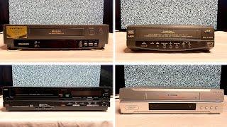 BEST VCRs — Comparing VHS players of the 80s and 90s | part 3