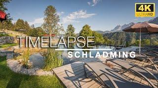 4K | TOP PLACES Austria, The Alps | Schladming-Dachstein | Time lapse
