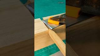 Diy Dowel Jig From Plane Blade #woodworking #dowel #making #shorts