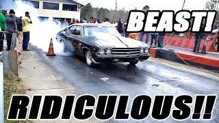 THIS THING IS RIDICULOUS!!! HARD HITTING NITROUS CHEVELLE