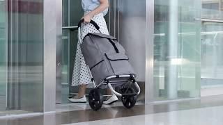 MFAVOUR 45L Shopping Trolley MAX. Load 30kg--MFV000004 Grey