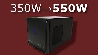 eGPU Power Supply Upgrade (350 Watts to 550 Watts) - Thunderbolt 3 - Sonnet eGFX Breakaway Box