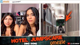 HOTEL Ding Dong  JUMPSCARE OMEGLE + Escenas Extra Fin de Omegle  !!