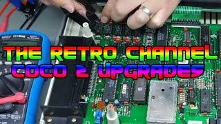 TRS-80 CoCo2 RAM and ROM upgrades