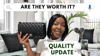 MY DESIGNER BAG QUALITY UPDATE | WEAR AND TEAR  UPDATE OVER THE YEARS