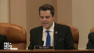 WATCH: Rep. Gaetz calls out Hunter Biden’s drug use | Trump's first impeachment