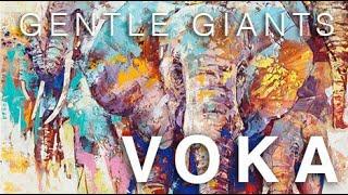 VOKA - GENTLE GIANTS - Acrylic on Canvas