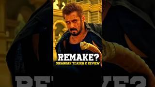 Sikandar Teaser Review  #shorts