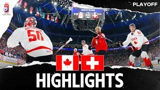 Highlights | Canada vs. Switzerland | 2024 #MensWorlds