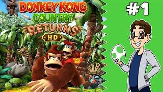 Donkey Kong Country Returns HD – Part 1 – The Yoshi Fanatic Livestream