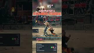 TEKKEN 8 Bryan Fury Combo Guide | While Standing 1 Easy Setup 4
