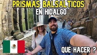 ¡PRISMAS BASALTICOS en HUASCA de OCAMPO HIDALGO EL PARAISO MEXICANO 