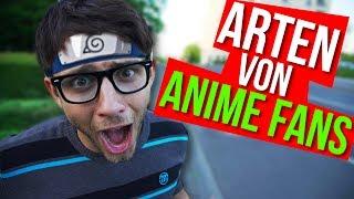 8 ARTEN VON ANIME-FANS