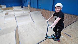 INSANE 8 YEAR OLD SCOOTER KID! Rampworld