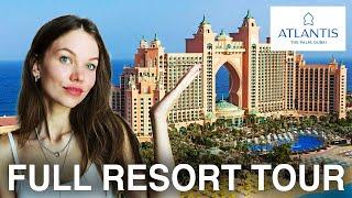Atlantis The Palm Dubai: 5-Star Luxury Hotel  Full Resort Tour [4K]