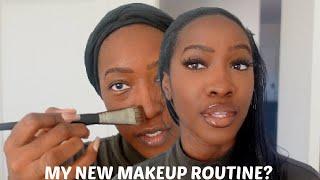 Do My Makeup With Me l Detailed Makeup Tutorial l Too Much Mouth