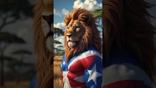 National Animals of each Country/Mind-blowing Hybrid Anime #shorts #shortvideo #hybrid #anime #ai