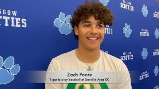 Zach Poore signs with Danville CC 052224