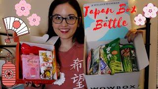 JAPAN FOOD BOX BATTLE: WOWBOX, BOKKSU & UMAI CRATE!