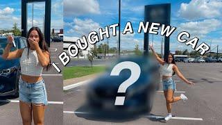 I BOUGHT A BRAND NEW CAR : vlog + car tour