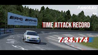 Assoluto Racing | Nürburgring Time Attack [7:24:174] Honda Civic Type R (EK9) (Gameplay)