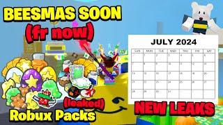 BEESMAS IS SOON NOW! NEW OP ROBUX PACKS LEAKED FOR BEESMAS!! (Bee Swarm Simulator)