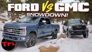 Ford vs GM - Which Of These Two New $100k Off-Road Heavy Duty Trucks Rule The Wilderness?