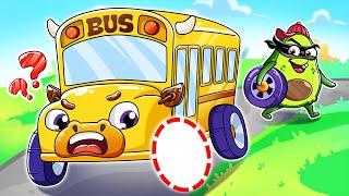 School Bus Lost Wheel Song | I Lost my Wheel  | Kids Songs & Nursery Rhymes by YUM YUM