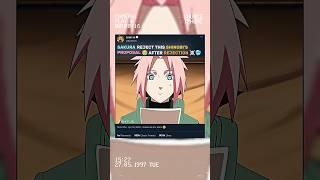 SAKURA REJECT THIS SHINOBI'S PROPOSAL  AFTER REJECTION ️