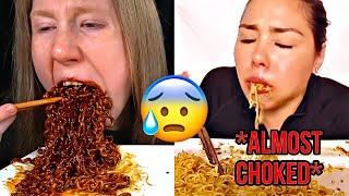 When Mukbangers food races go wrong .. (compilation)