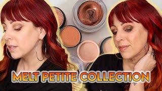 MELT COSMETICS PETITE COLLECTION  2 Looks, Swatches with Stacks and Liners