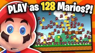 Play as 128 Marios at once?!