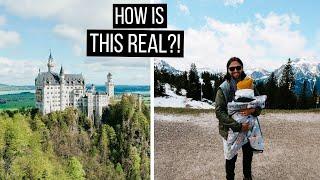 Neuschwanstein Castle + Cable Car Adventure + Käsespätzle! | Exploring Bavarian Alps & Füssen Pt 1