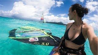 Marc Pare and Mathilde Zampieri - Ultimate Windsurfing Action in Hookipa, Maui