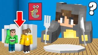 HIDING In SLOGO'S HOUSE As TINY PLAYERS! (Minecraft)