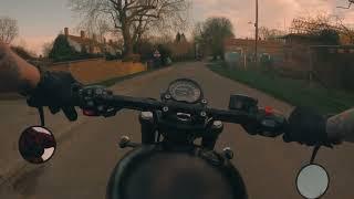 Ride With Me - Mean Sounding Triumph Bobber Black  Vance & Hines X Pipe