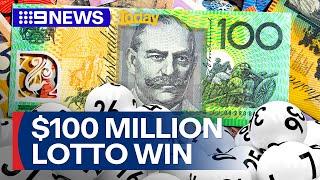 Sydney woman wins $100 million Oz Lotto jackpot | 9 News Australia